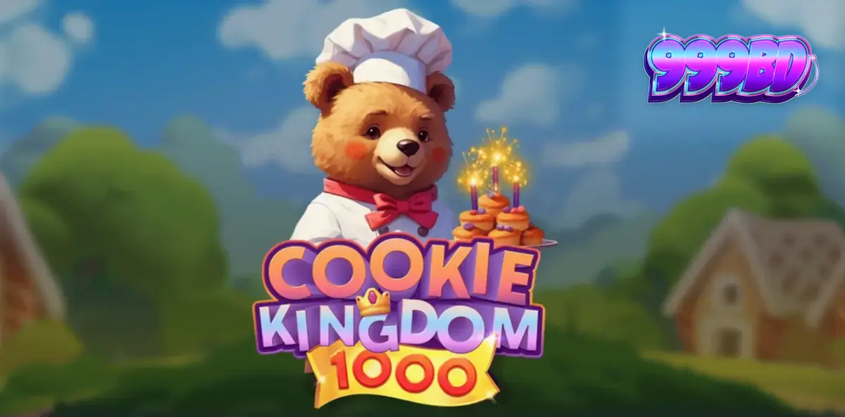 Cookie Kingdom 1000 স্লটের রঙিন এবং মিষ্টি কনফেকশনারি থিমযুক্ত গ্রাফিক্স
